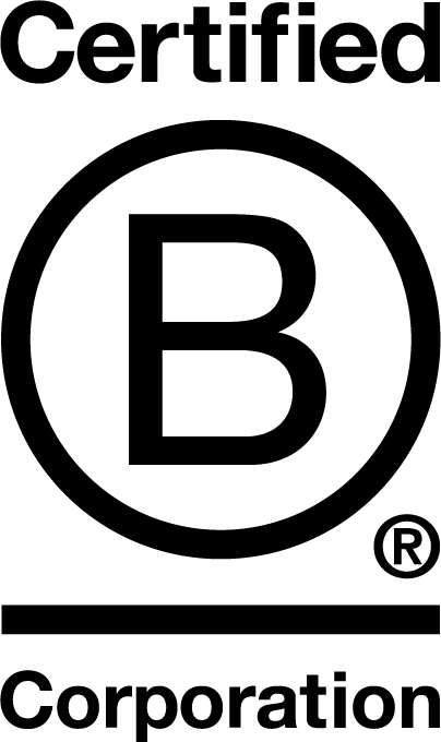 B Corp certification applies to the company. It is not a certification of any individual product